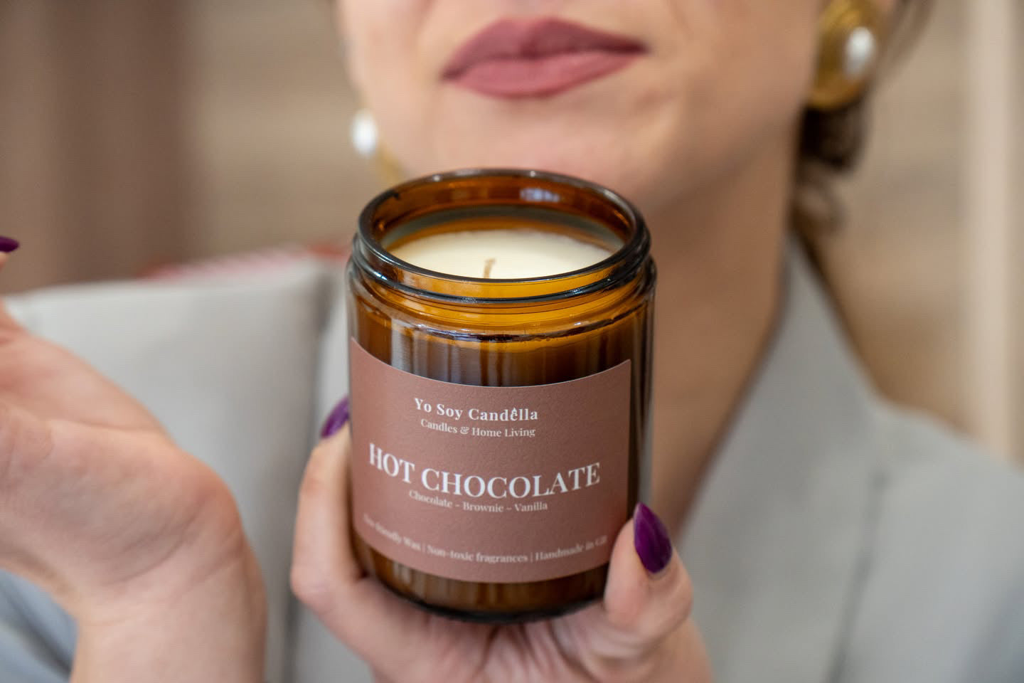 Αρωματικό κερί σόγιας 220gr - FESTIVE COLLECTION