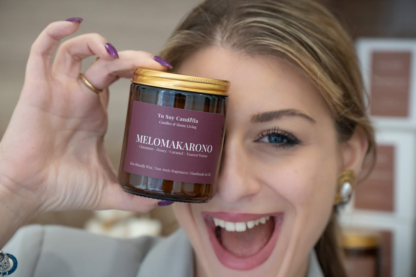 Αρωματικό κερί σόγιας 220gr - FESTIVE COLLECTION