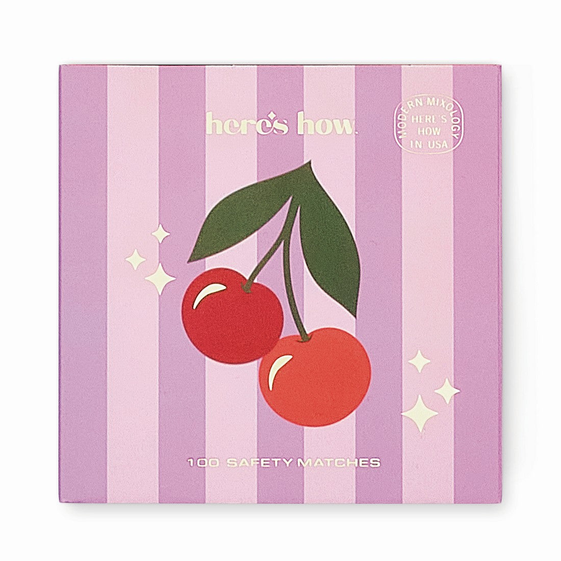Cherries, 100 Σπίρτα ασφαλείας 11cm, The Murphy Matches - Here's How