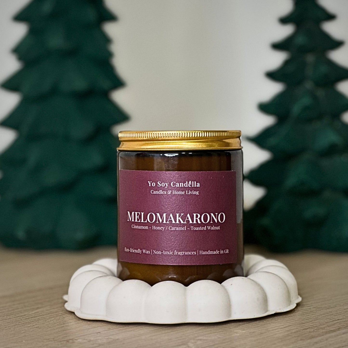 Αρωματικό κερί σόγιας 220gr - FESTIVE COLLECTION